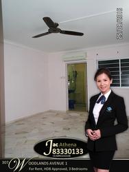Blk 307 Woodlands Avenue 1 (Woodlands), HDB 4 Rooms #126957522